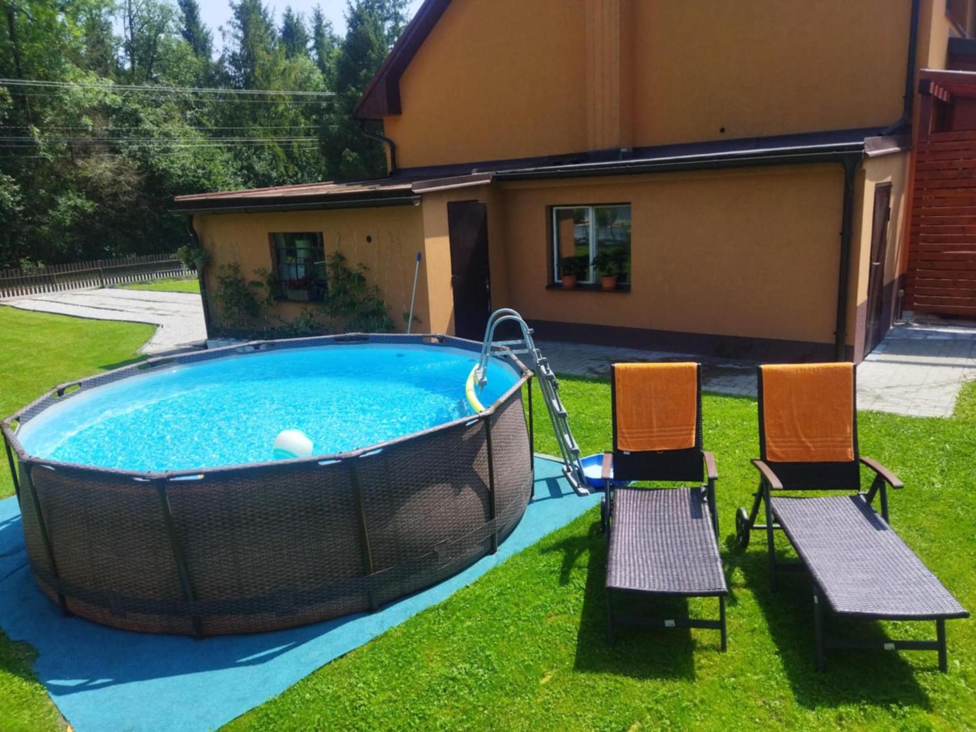 Ubytovani Pod Statkem Tichá Exteriör bild